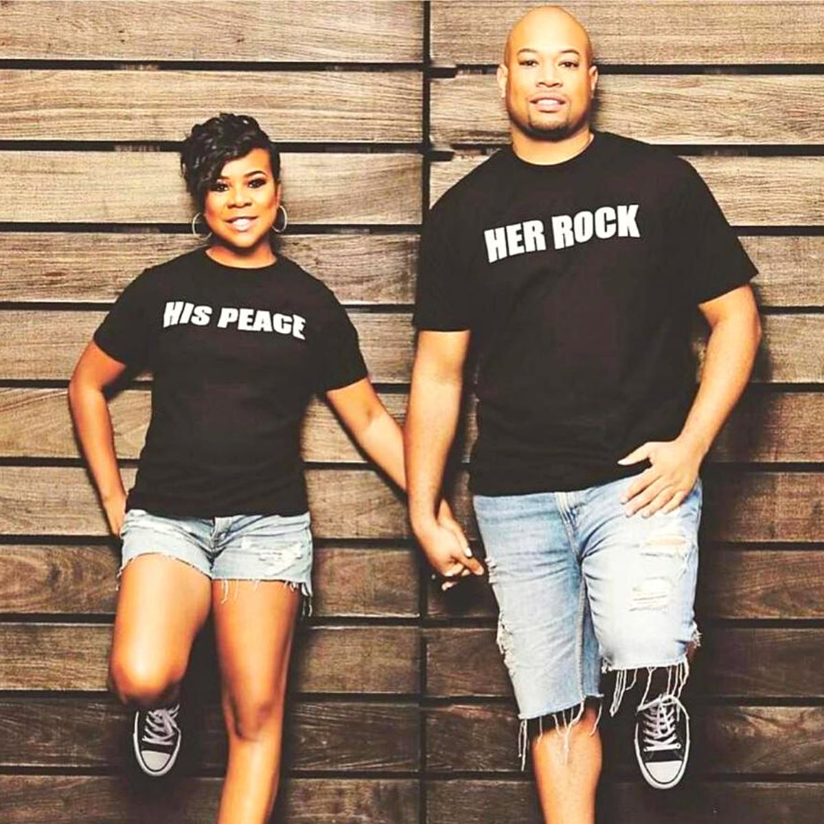 His peace. Her rock
