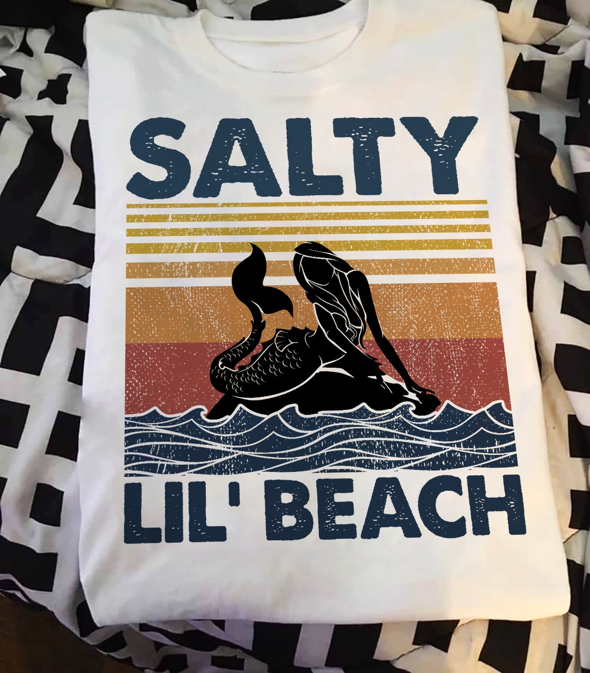 Salty lil beach