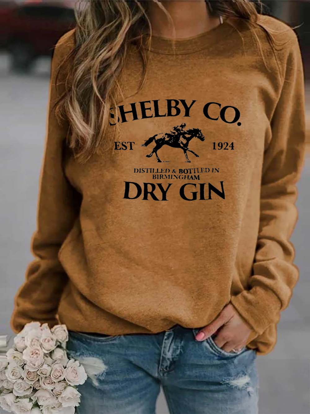 Shelby co. est 1924. distilled. bottled in birmingham dry gin