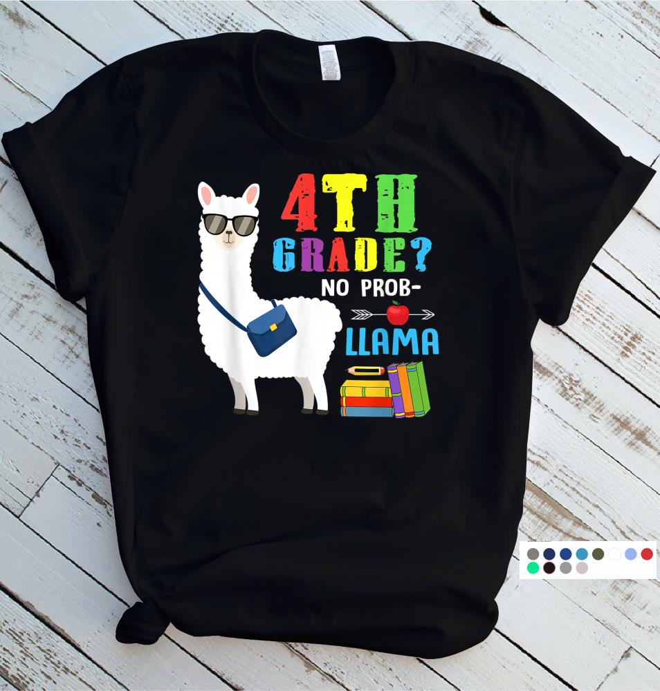 girls llama shirt