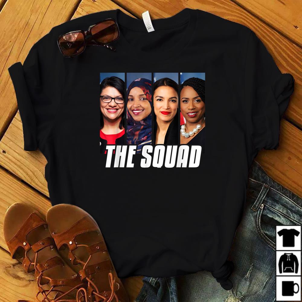 Congress Women AOC Rashida Ayanna Ilhan Pop Art The Squad T-Shirt