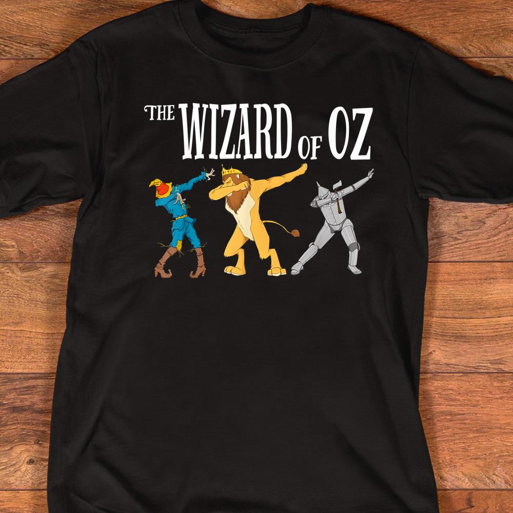 Cowardly Lion Scarecrow Tin Man The Wizard Of Oz T-Shirt
