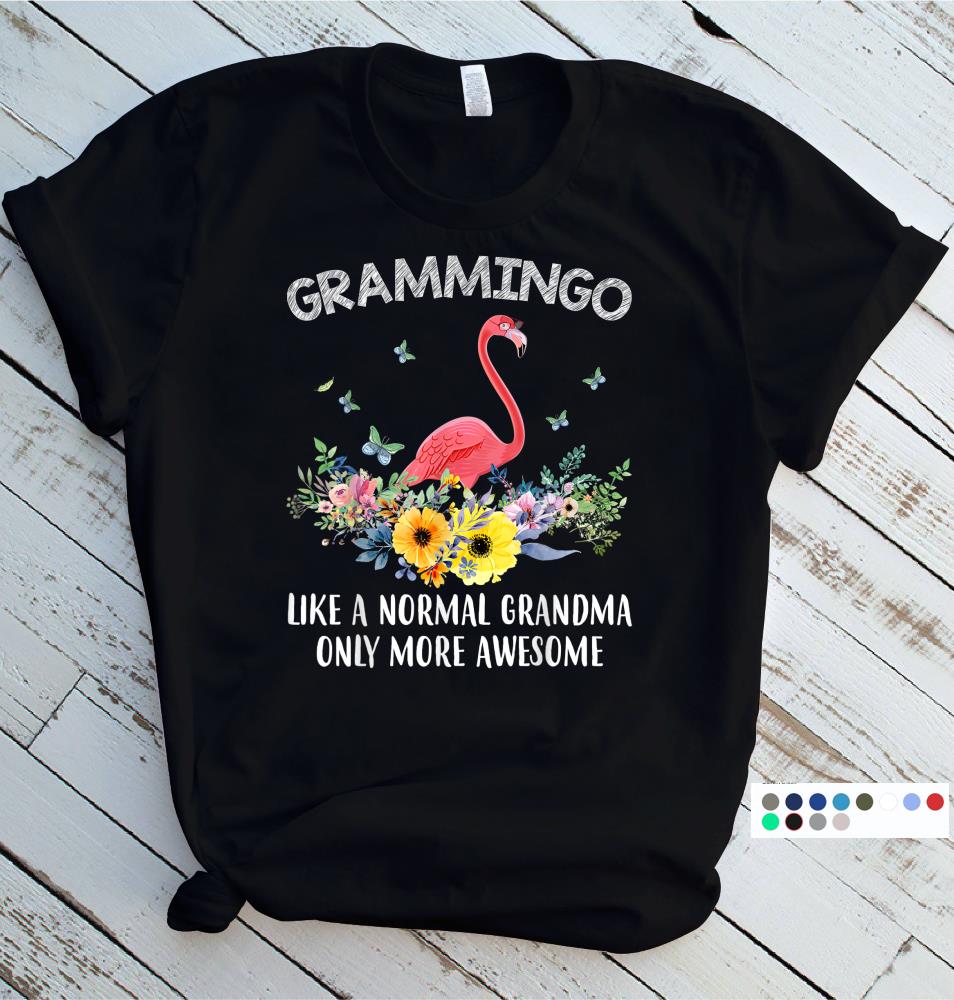 flamingo grandma shirt