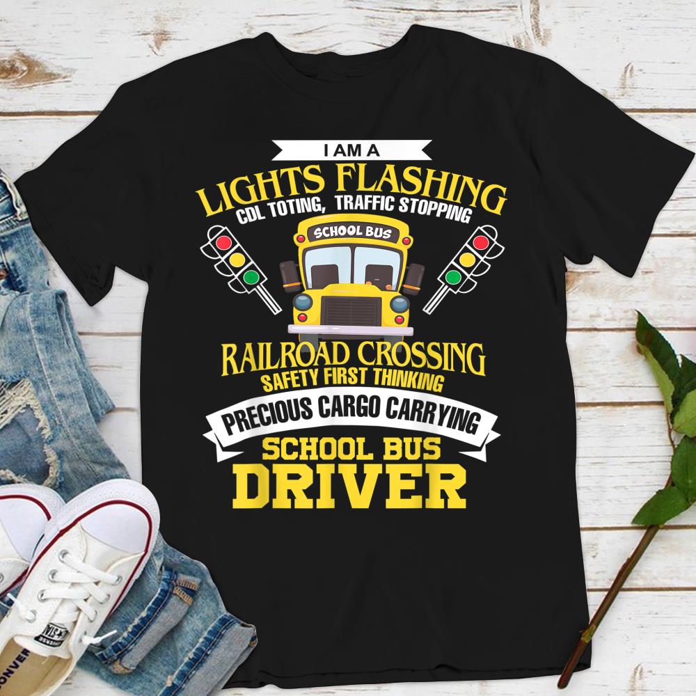 Im A School Bus Driver Back To School Gift T-Shirt