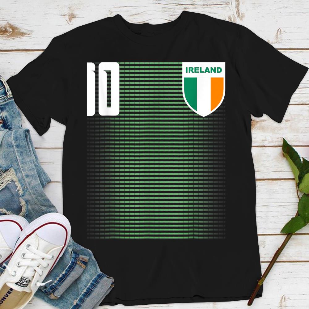 Ireland Irish Futboll Soccer Jersey Shirt Tee