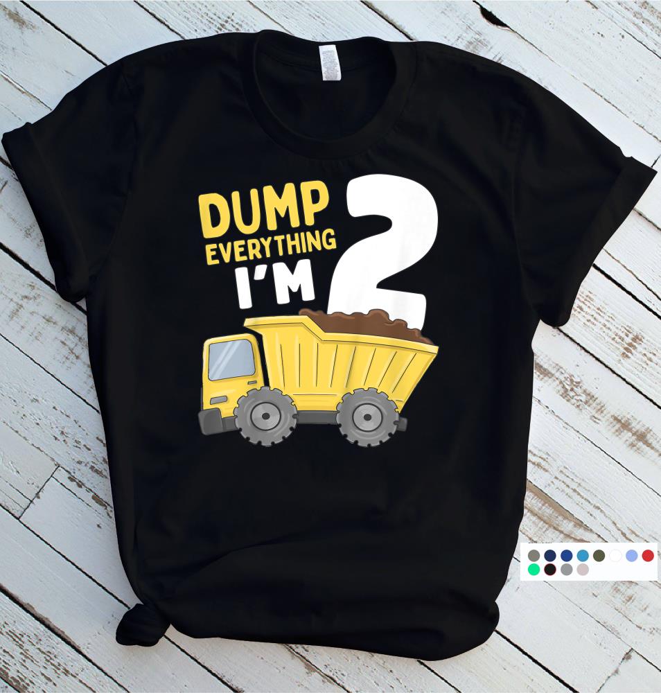 2Nd Birthday 2 Year Old Birthday Shirt Boy Kids 2nd Birthday Shirt 