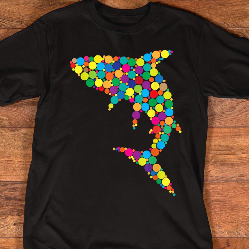 Polka Dot Shark International Dot Day 2019 T-Shirt