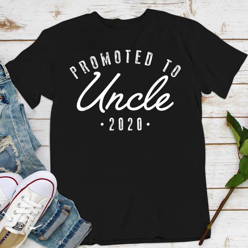 Promoted Uncle 2020 Shirt Pregnancy Announcement Gift