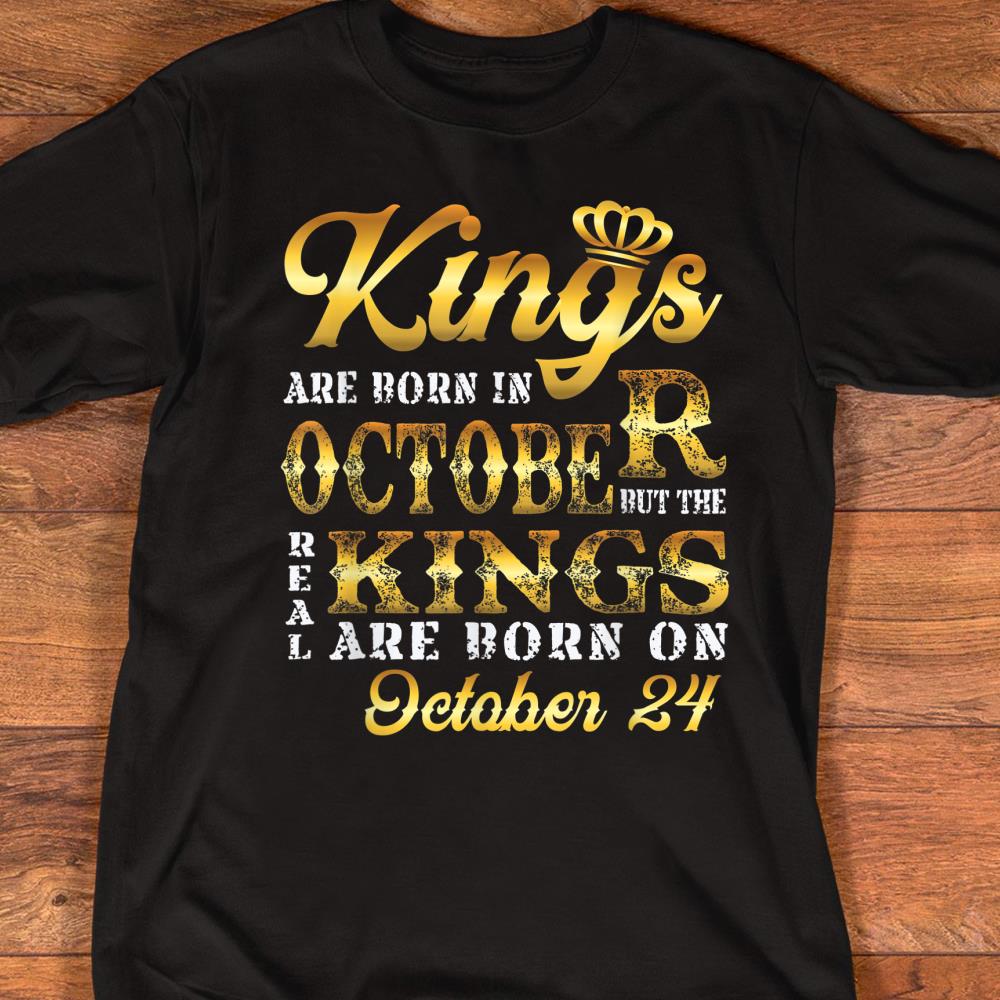 Kings Are Born In 1996 Mens T-Shirt 24th Twenty Four Birthday Gift Idea Royal