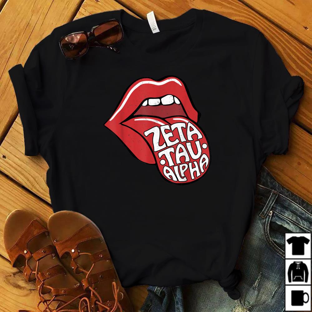 ZTA Zeta-Tau-Alpha Retro Vintage T-Shirt