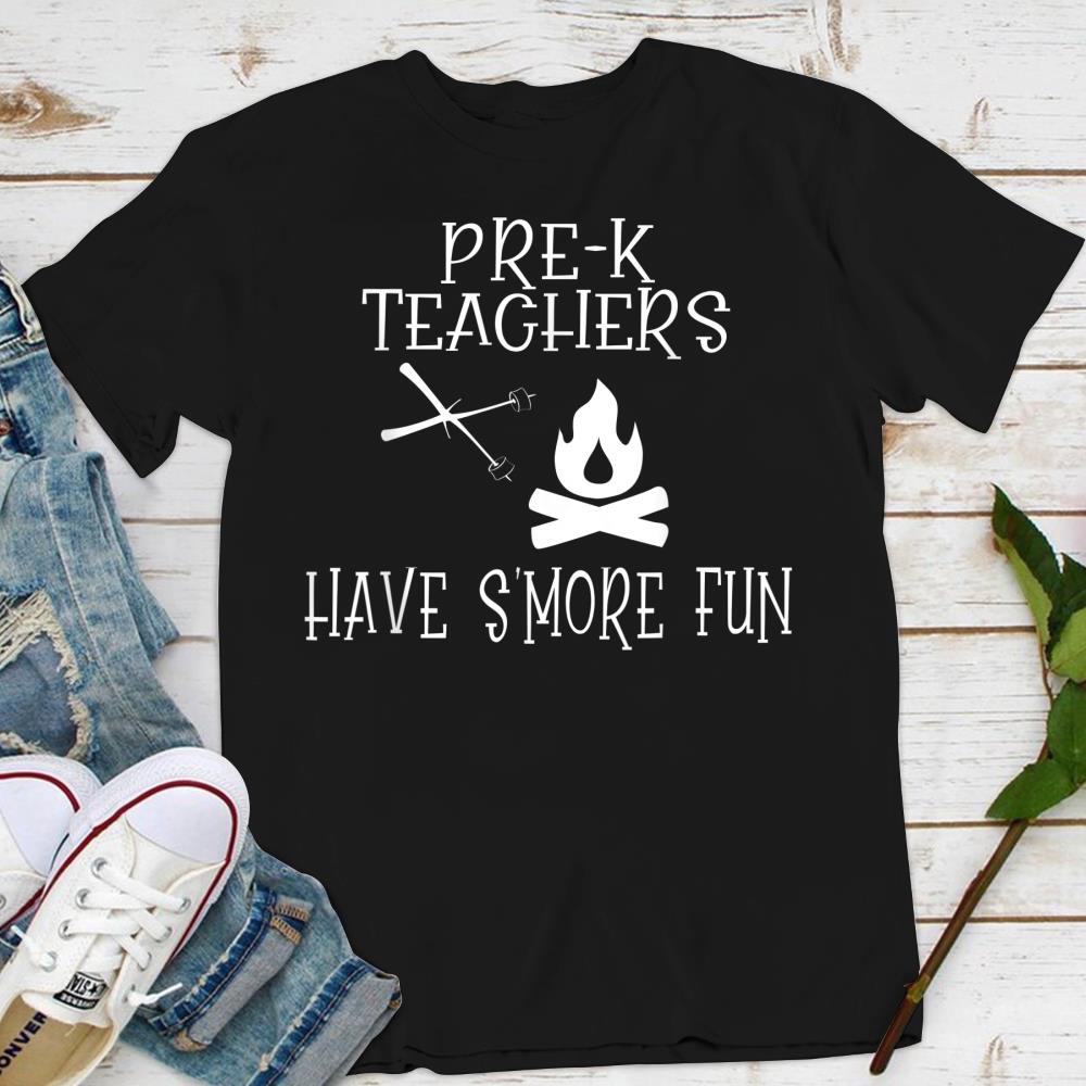Funny PreK Teacher Camping Pun Shirt