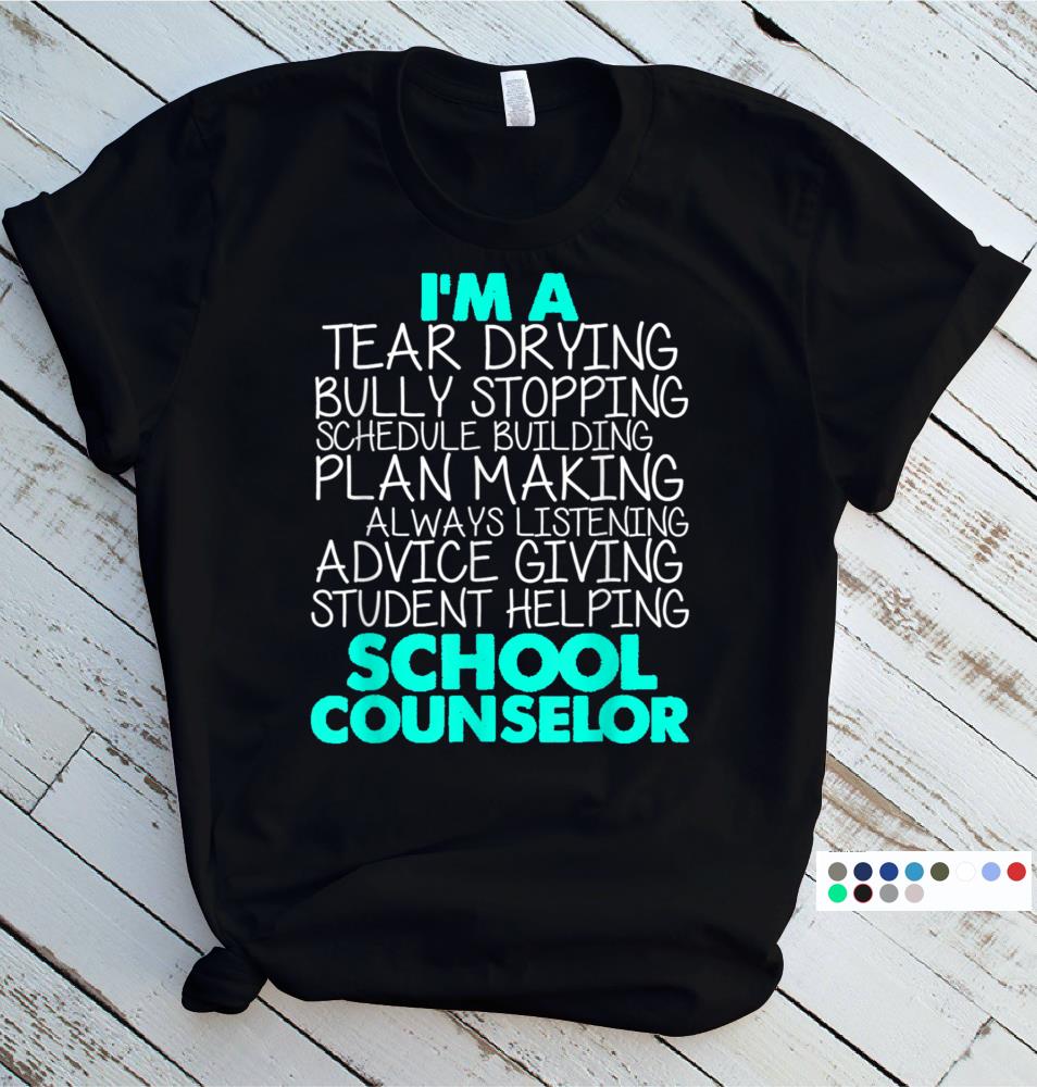 funny school counselor t shirts