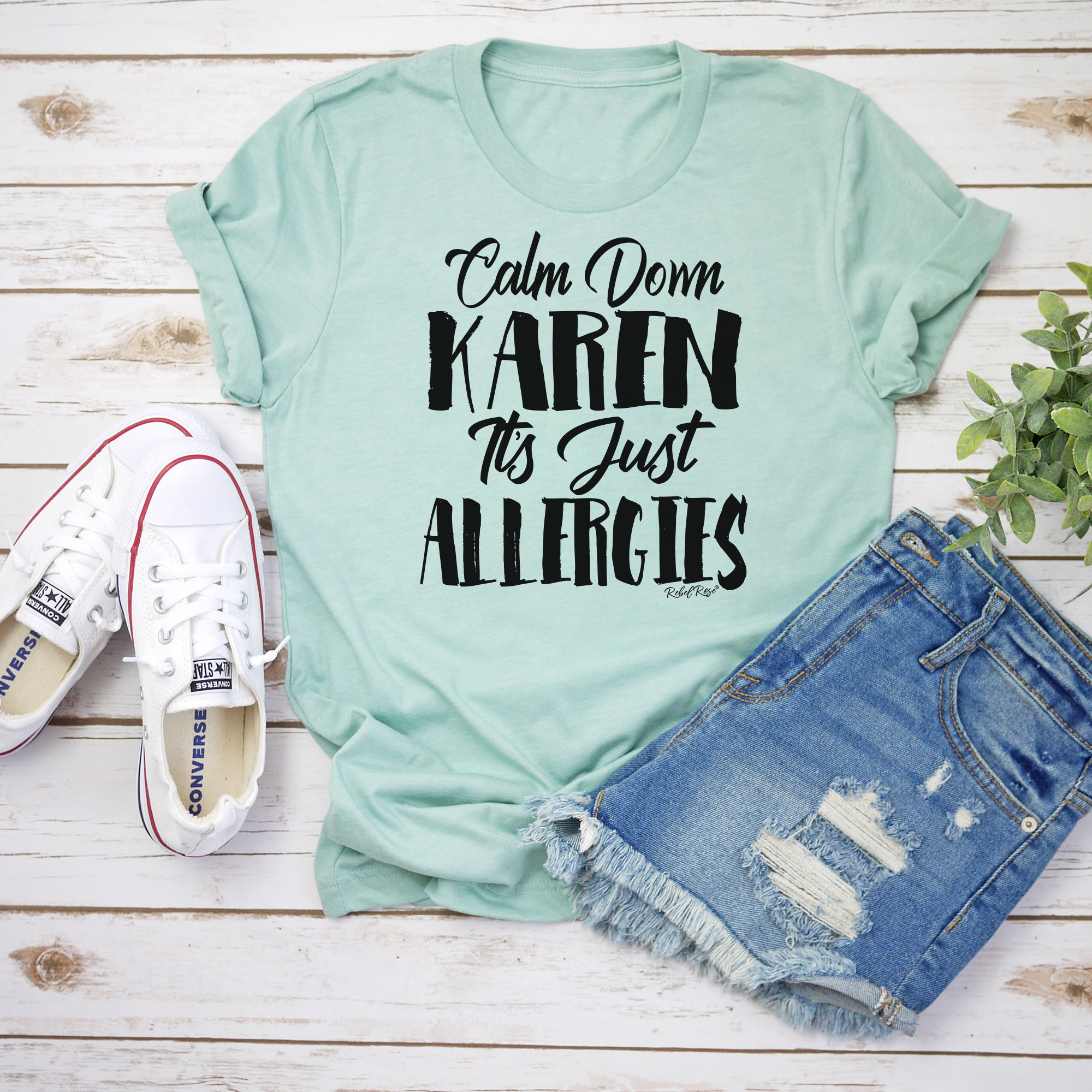 calm down karen its just allergies