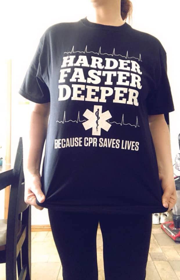 harder faster deeper because cpr saves lives