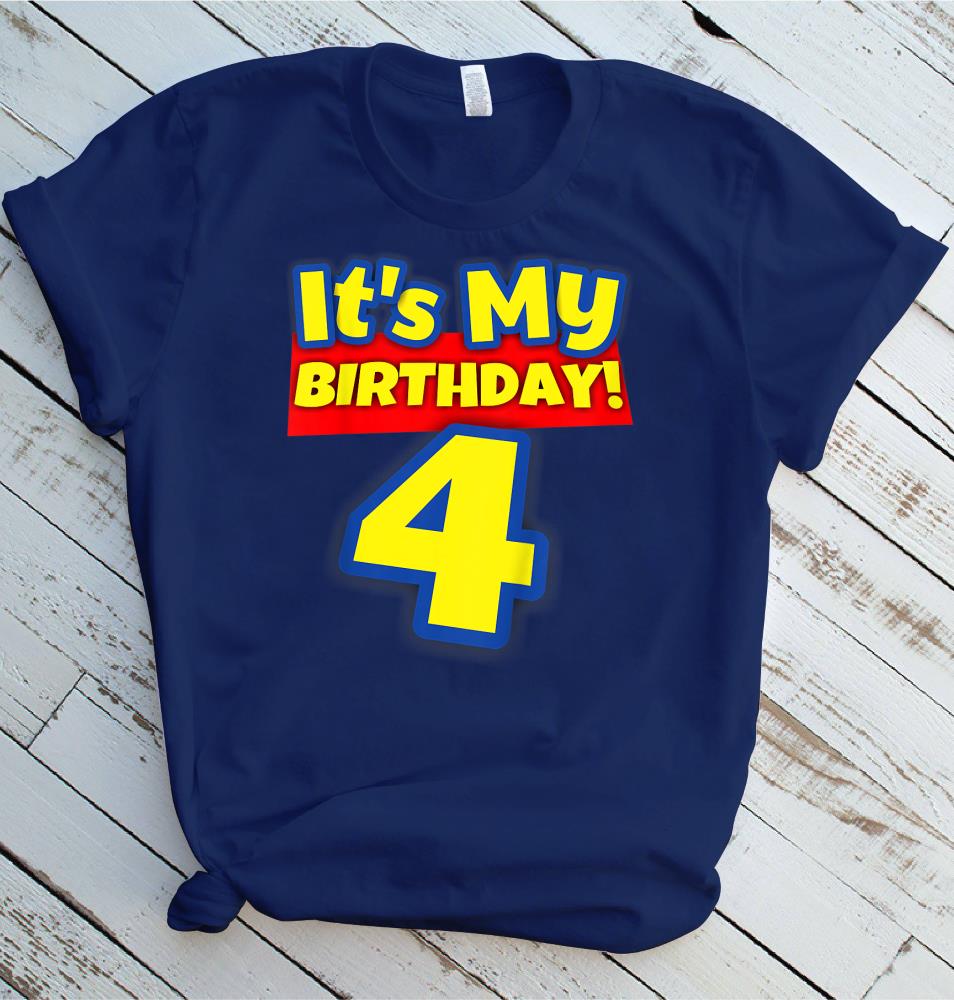 4 birthday shirt