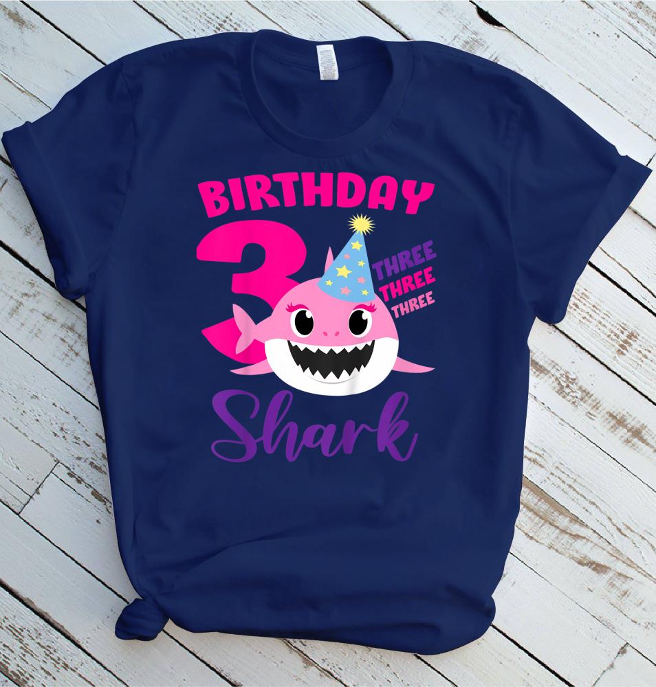 Baby Shark Happy Birthday Shirt Online Sale Up To 75 Off