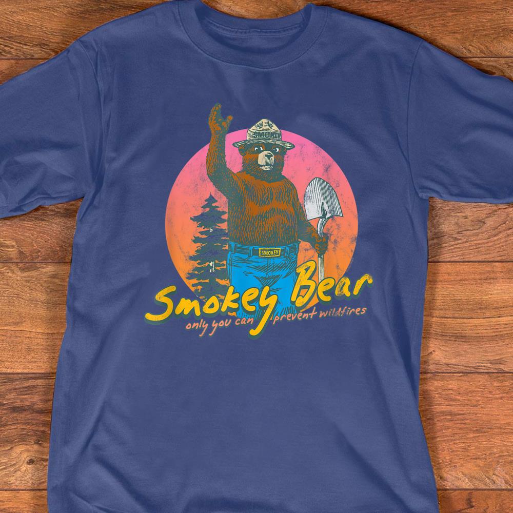 retro smokey the bear shirt