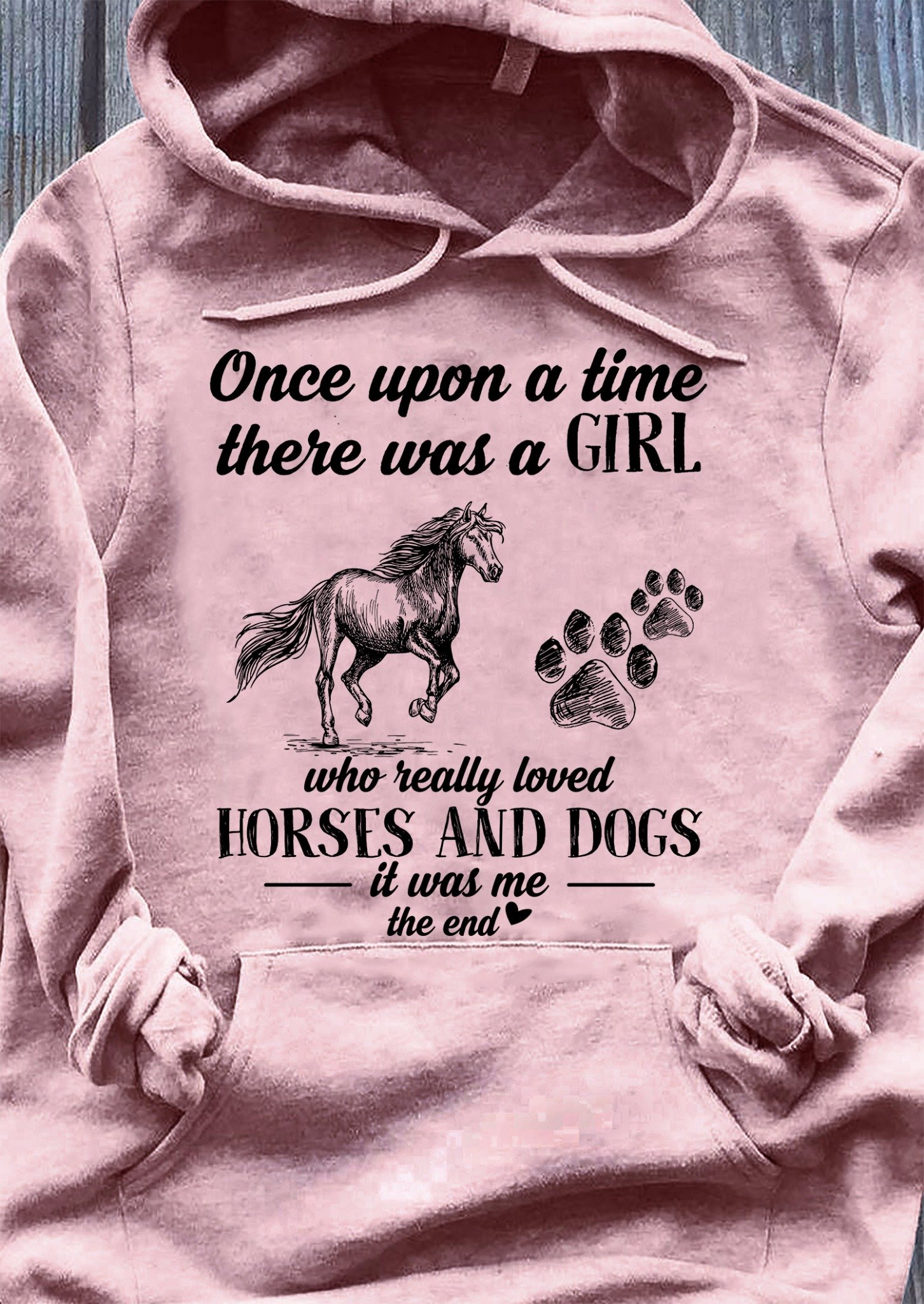 once upon a time there was a girl  who really loved horses and dog. it was me  the end