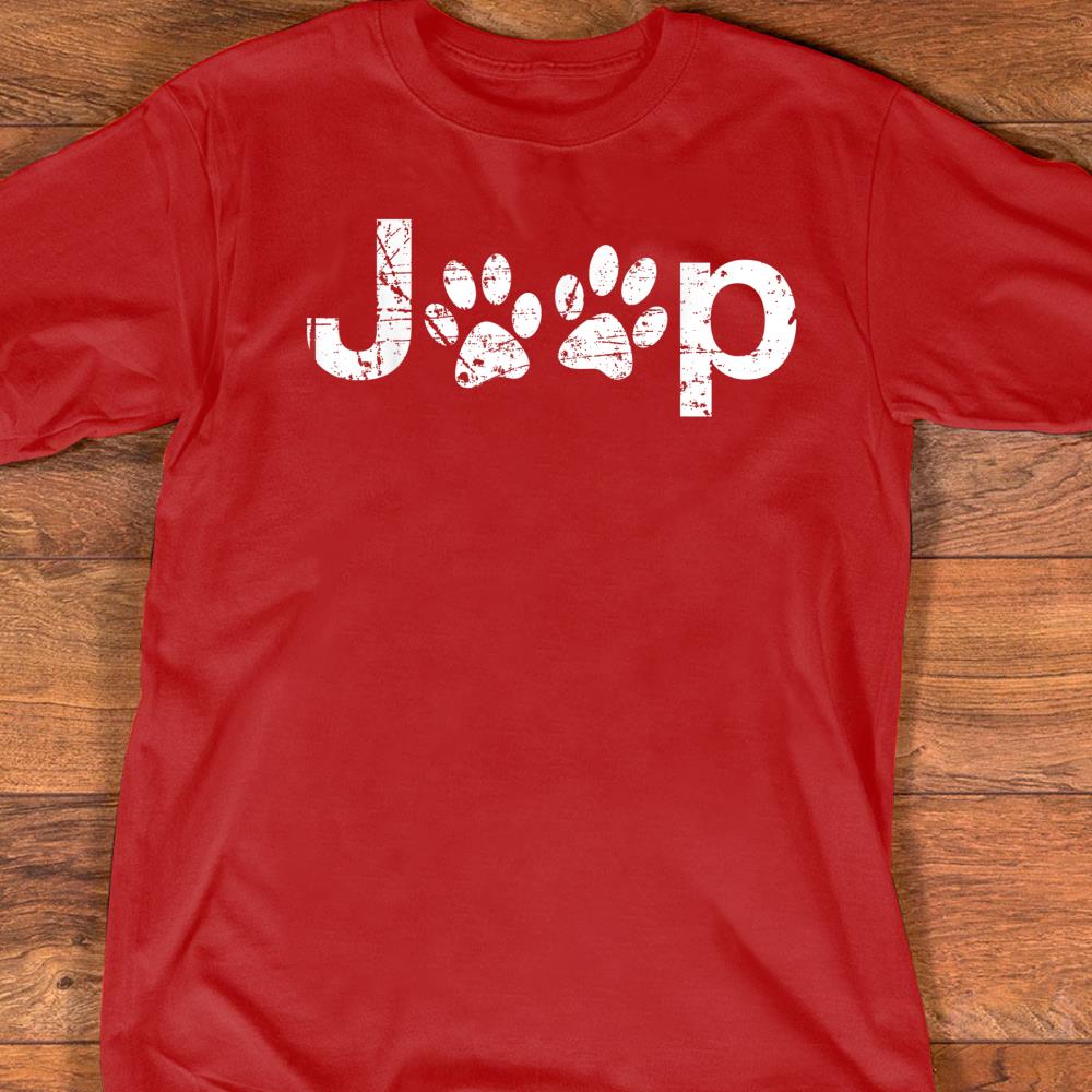 jeep paw print shirt