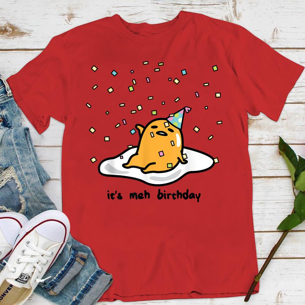 gudetama birthday shirt