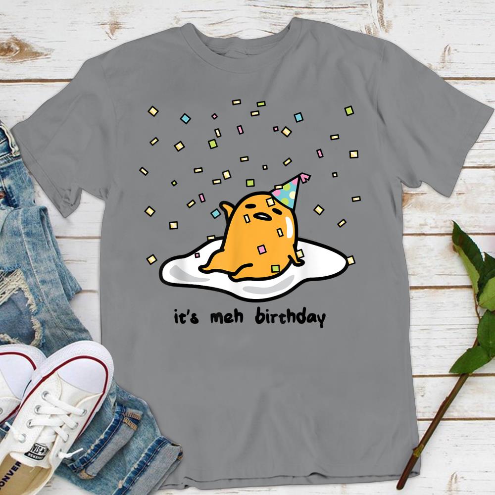 gudetama birthday shirt