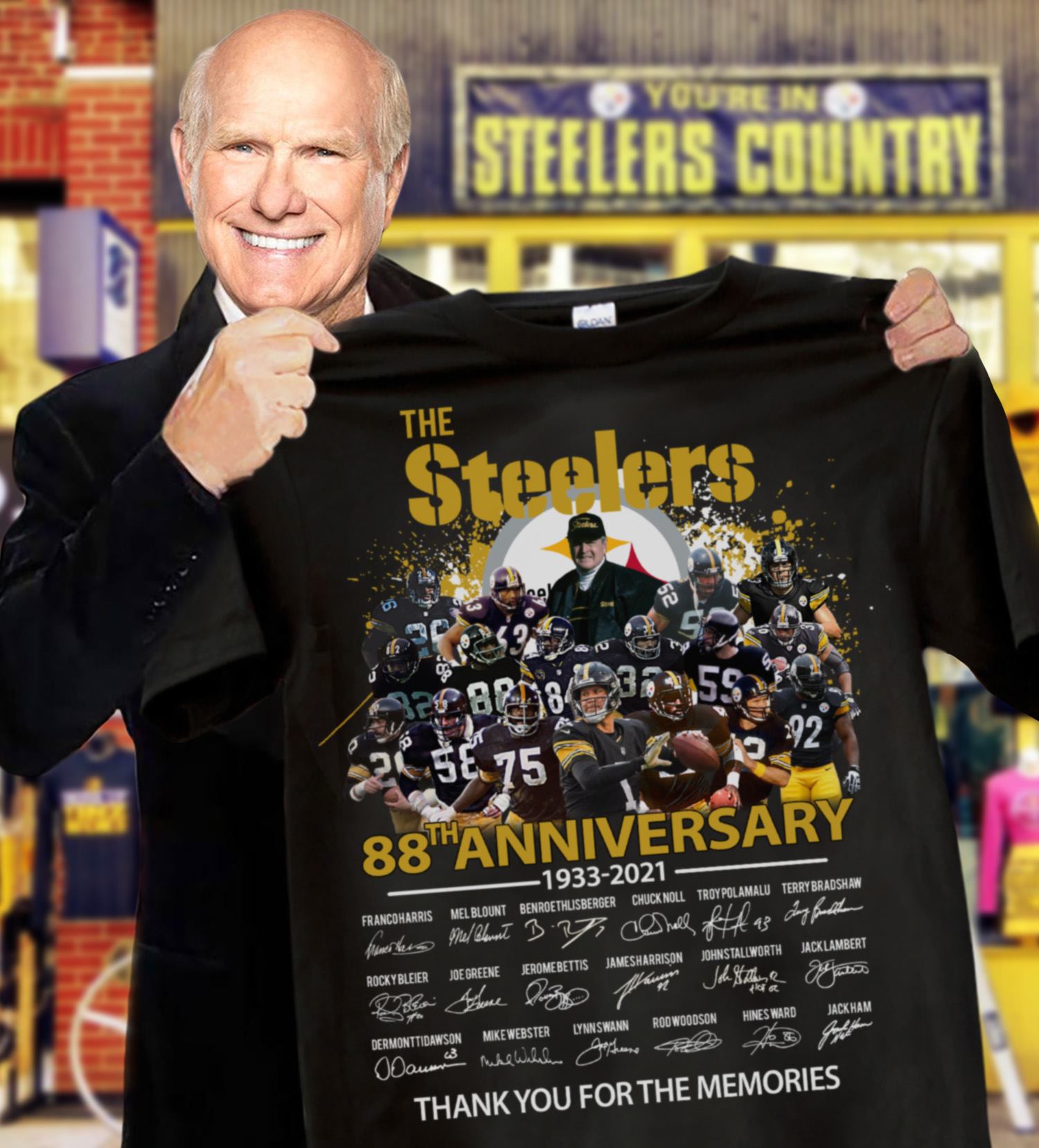 the steelers 88th anniversary. thank you for the memories