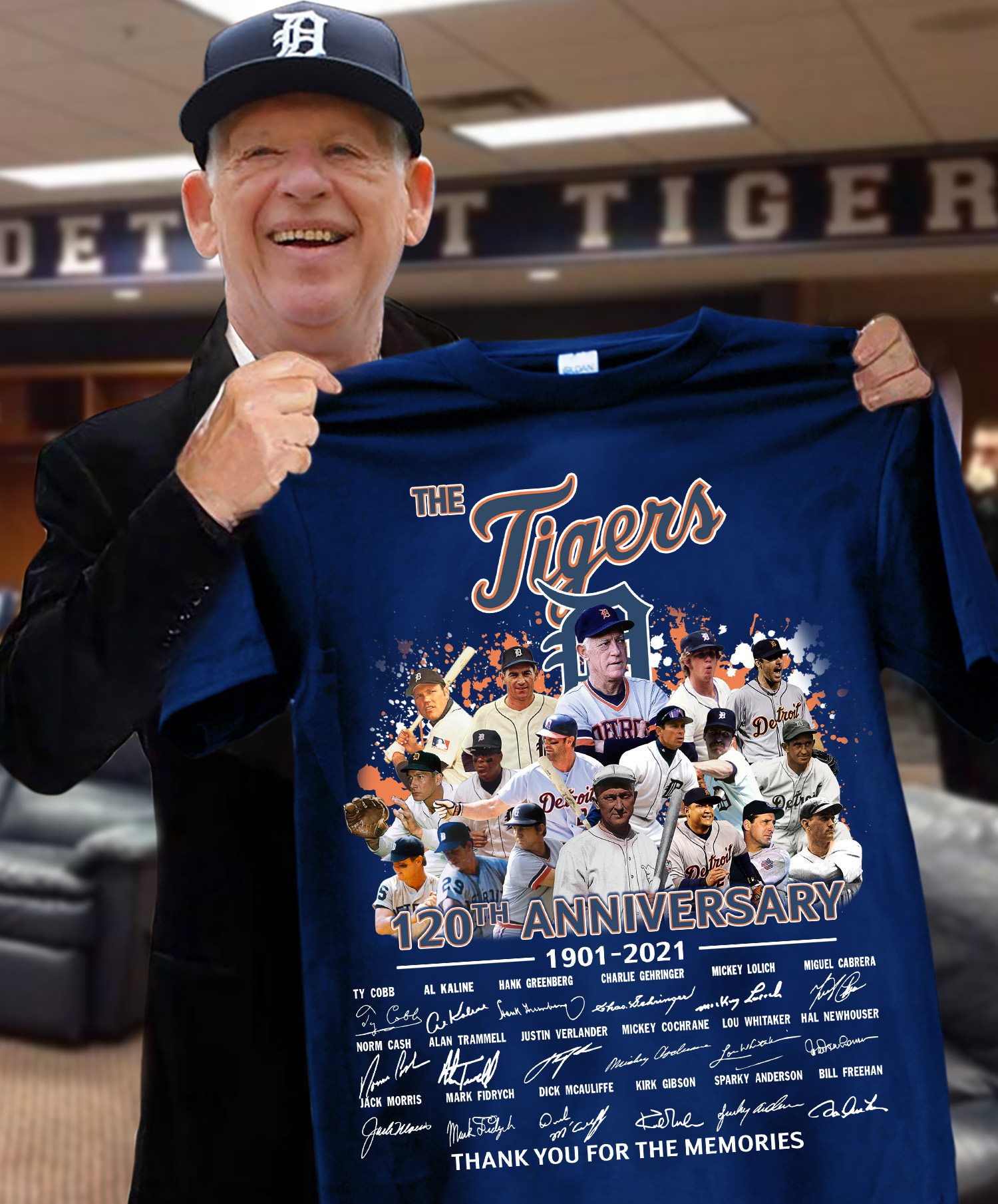 the tigers 120th anniversary. thank you for the memories
