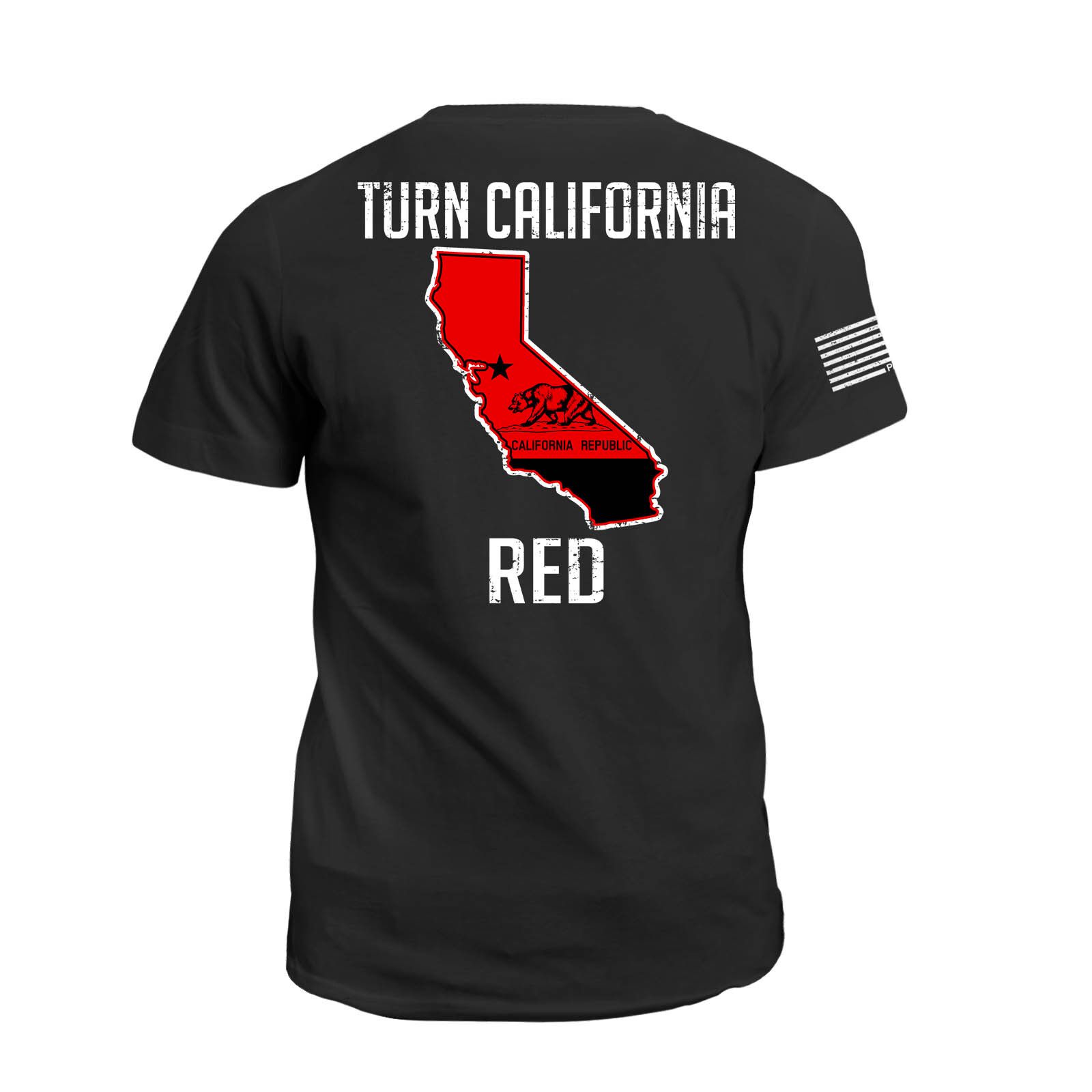 turn california red