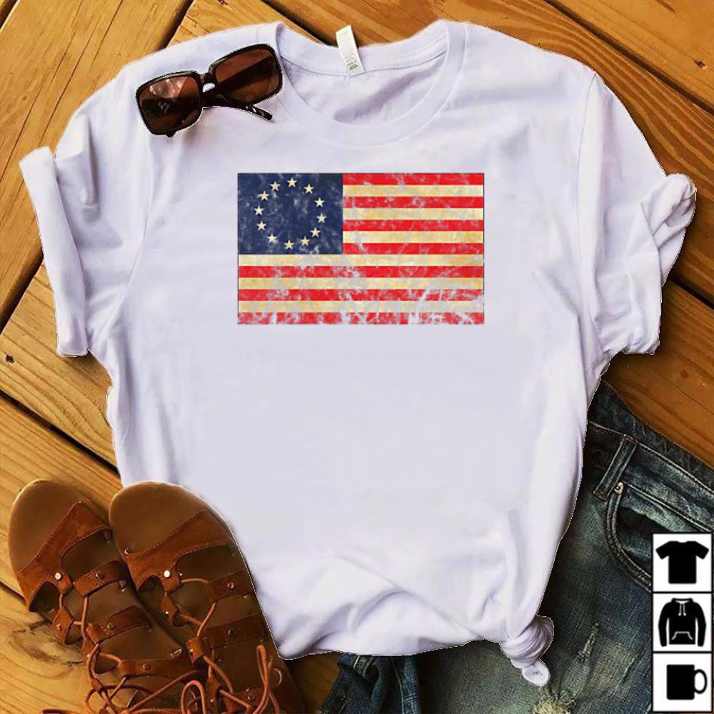 betsy ross flag t shirt for sale