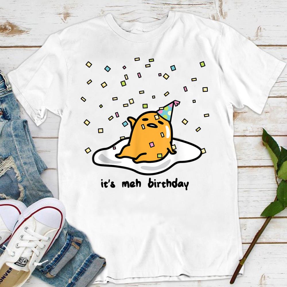 gudetama birthday shirt