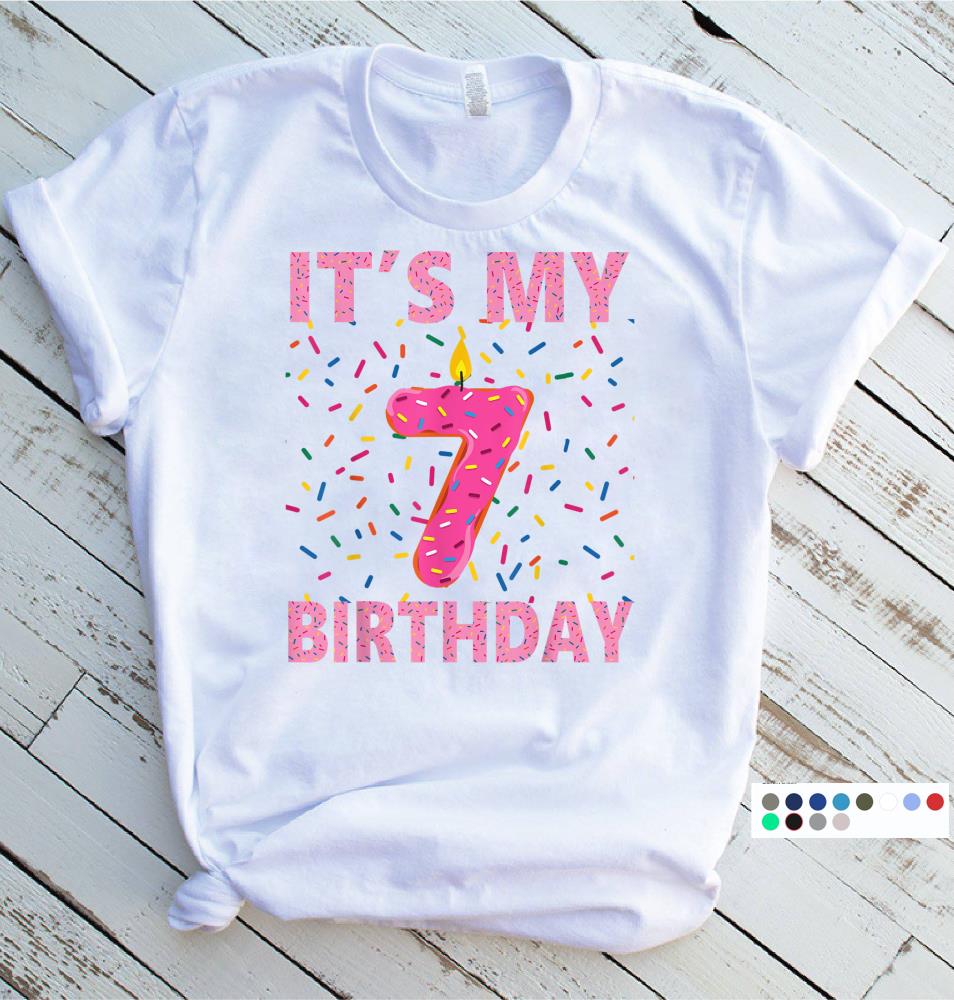 its my 7th birthday shirt