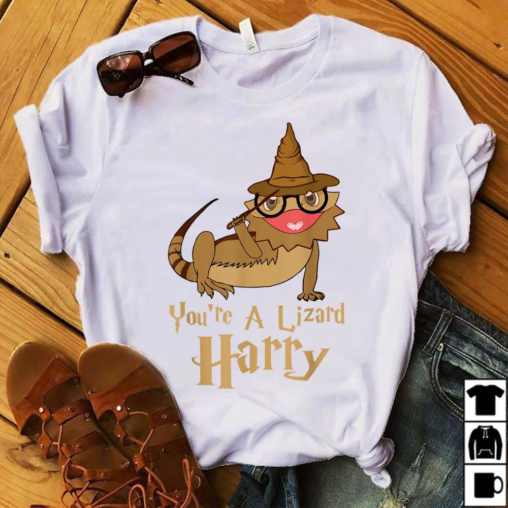 You Re A Lizard Harry Funny Bearded Dragon Halloween Costume T Shirt Size S 5xl Aamutee Net Shirts Shop Funny T Shirts Make Your Own Custom T Shirts