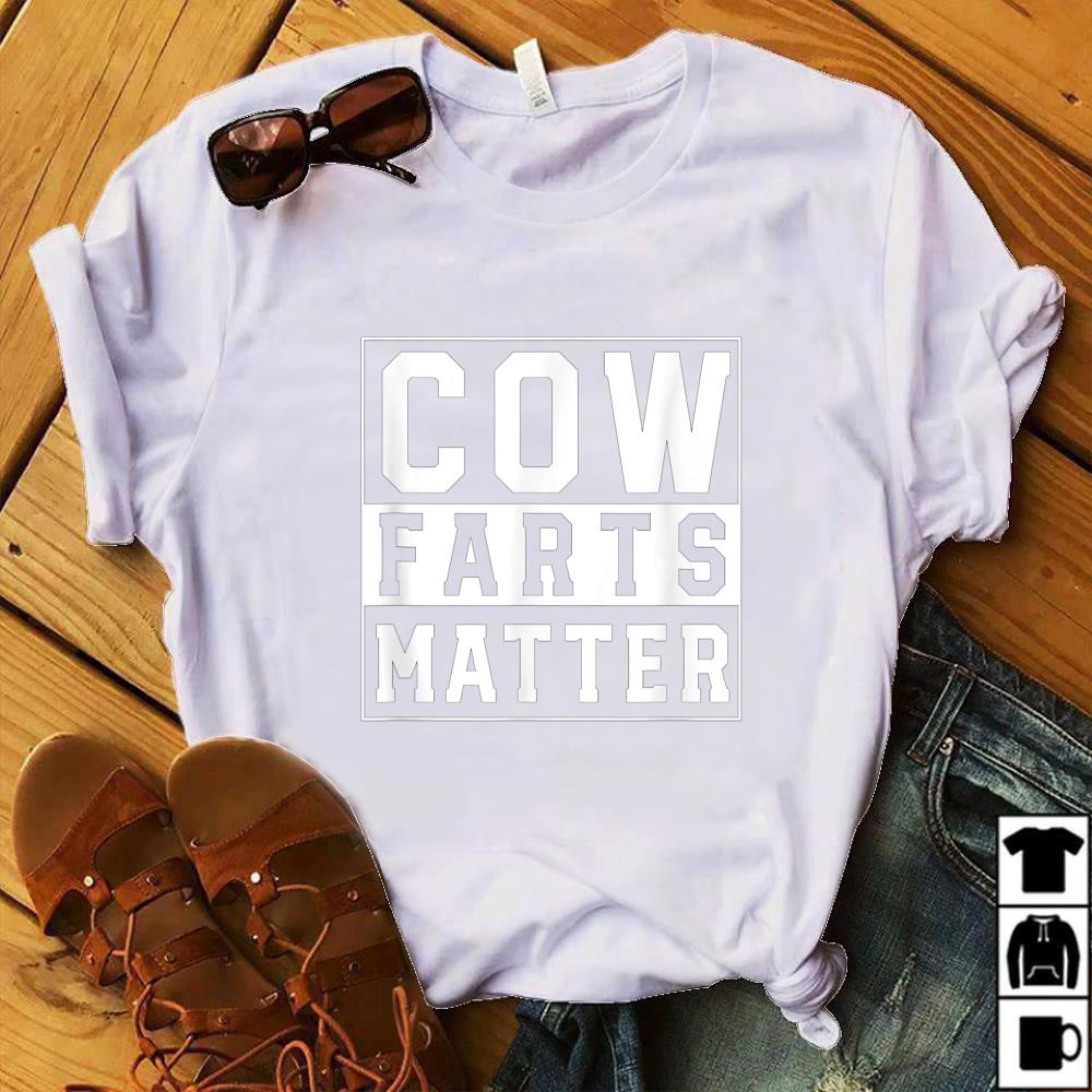 Cow Farts Matters T-Shirt size S-5XL 